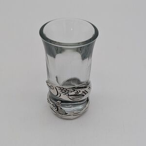 Basic Spirit Fine Pewter Fish Design Shot Glass